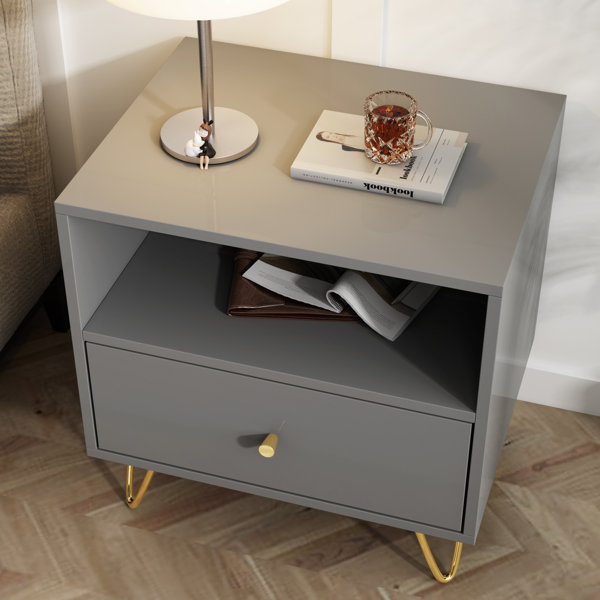 Mercer41 2 Pcs. Stylish Nightstand Wayfair